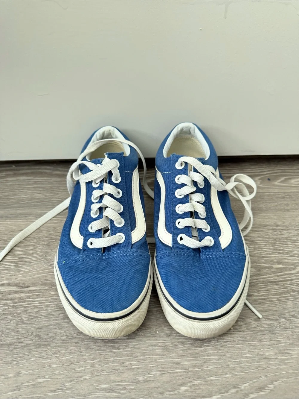 Blue Vans Old Skool - Size 4.5 in men - 6 in women - Picture 1 of 7